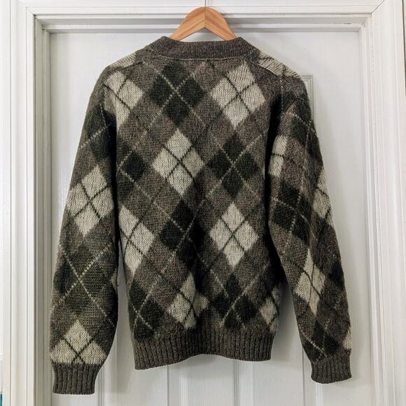 Vintage Citation Club by Puritan Argyle Cardigan – Unisex (Size 42 / M-L) - Picture 3 of 4